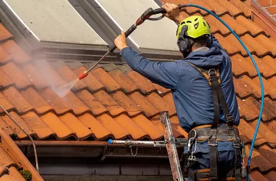 Démoussage et hydrofuge de toiture à Locarn